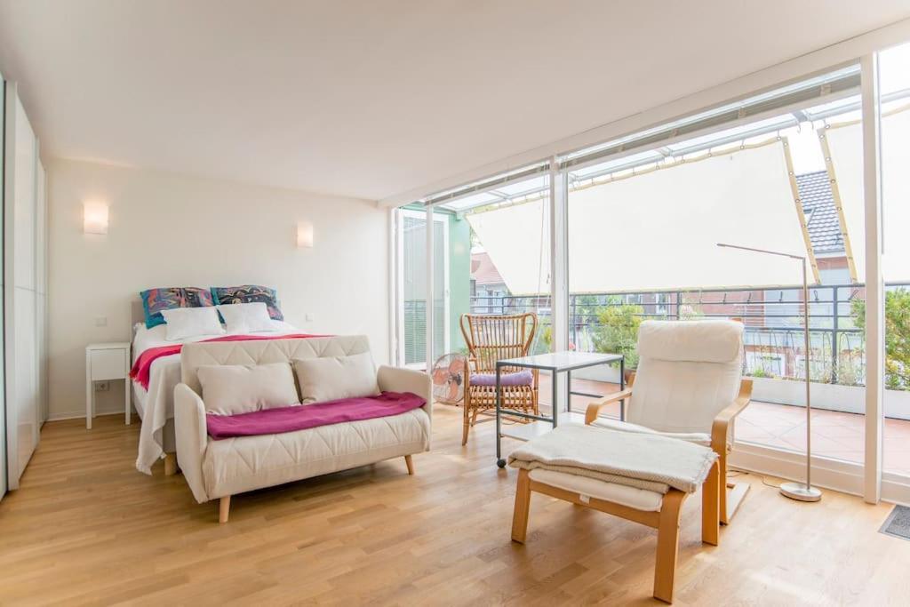 Modernes, Sonniges Appartement Im Herzen Von Duesseldorf エクステリア 写真