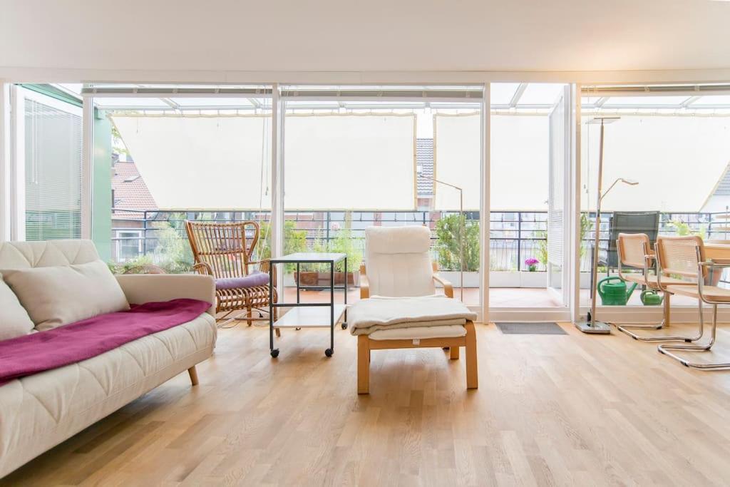 Modernes, Sonniges Appartement Im Herzen Von Duesseldorf エクステリア 写真