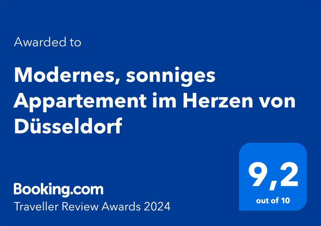 Modernes, Sonniges Appartement Im Herzen Von Duesseldorf エクステリア 写真
