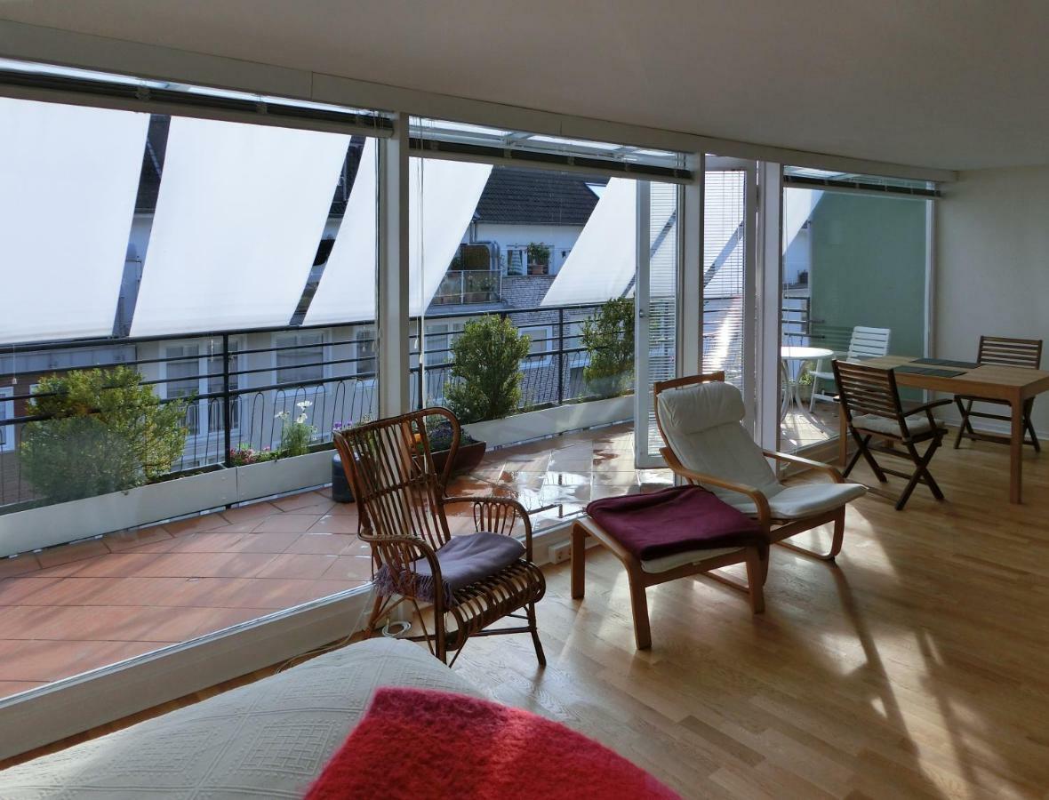 Modernes, Sonniges Appartement Im Herzen Von Duesseldorf エクステリア 写真