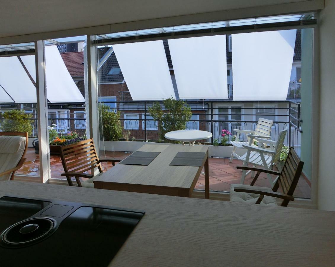Modernes, Sonniges Appartement Im Herzen Von Duesseldorf エクステリア 写真
